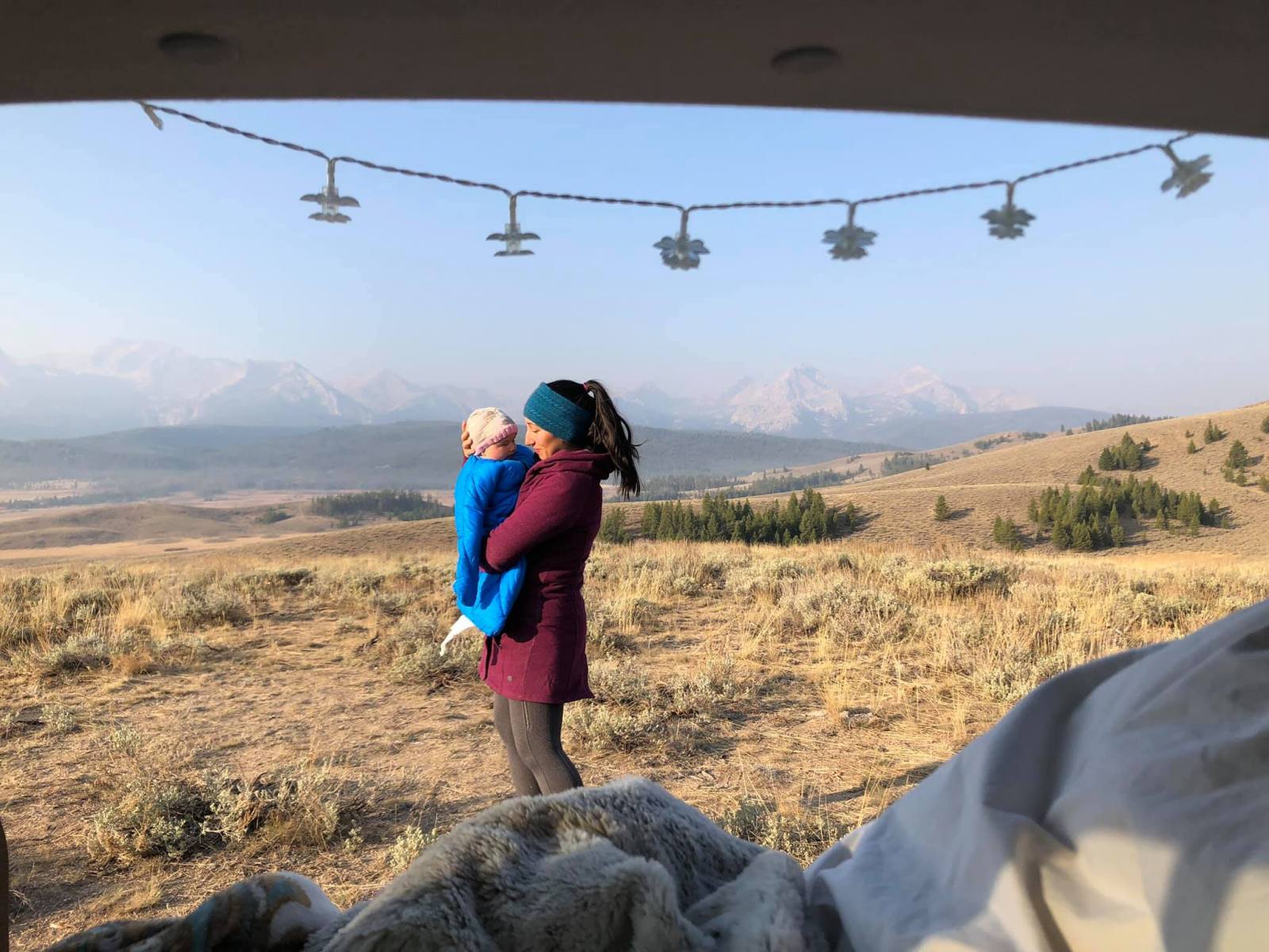 In the morning (Near Stanley, Idaho)