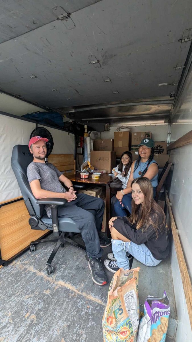 Moving day for Brandon