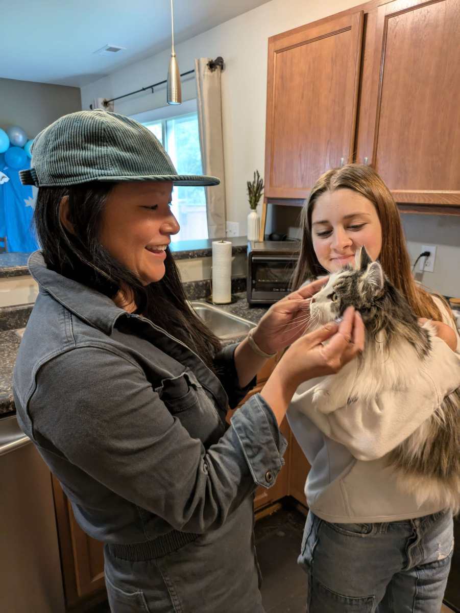 Last photo with Jaxy boy before he passed away :(
