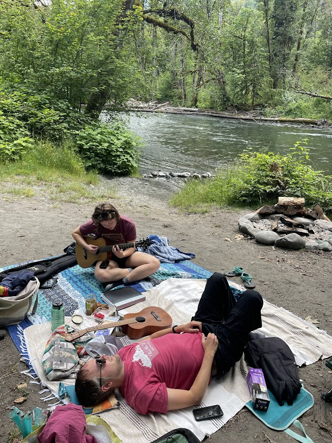 Summer solstice at the river
