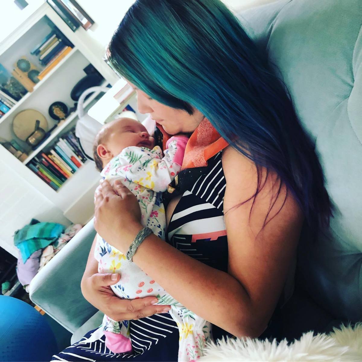 First Time Holding Irie