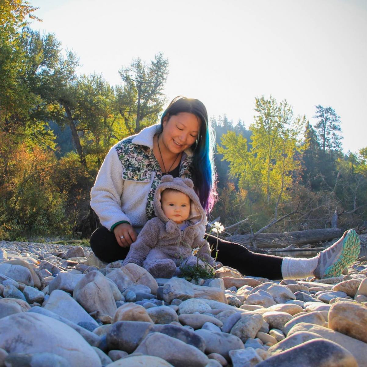 River hangs in Montana